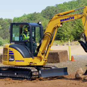 Miniexcavator Komatsu PC45MR-5 